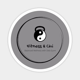 Fitness & Chi Small Logo Magnet